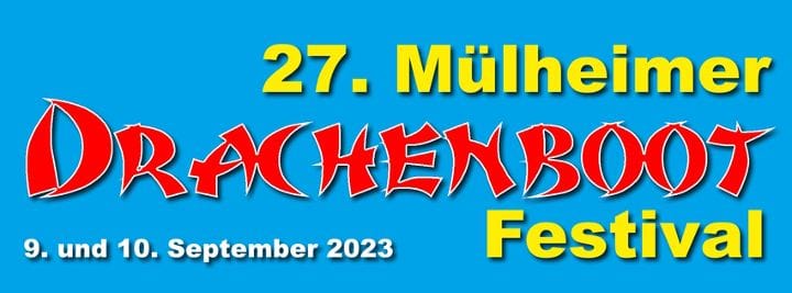 27. Mülheimer Drachenboot Festival